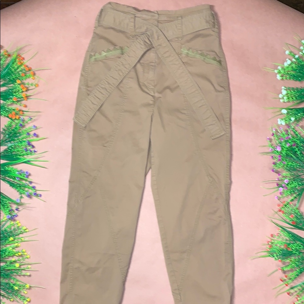 Anthropologie Brown High-Waisted Utility Pants